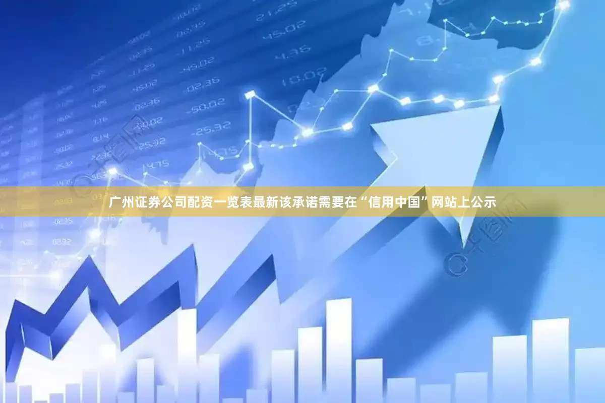广州证券公司配资一览表最新该承诺需要在“信用中国”网站上公示