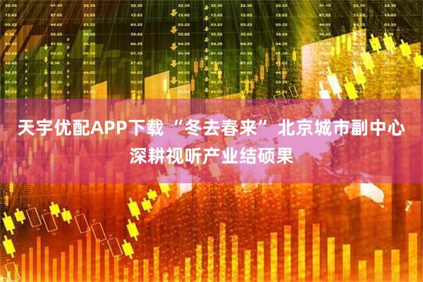 天宇优配APP下载 “冬去春来” 北京城市副中心深耕视听产业结硕果