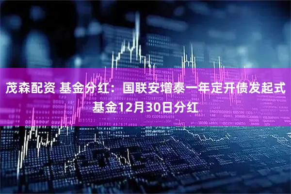 茂森配资 基金分红：国联安增泰一年定开债发起式基金12月30日分红